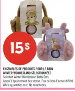 Pharmaprix Selected Winter Wonderland Bath Sets offer