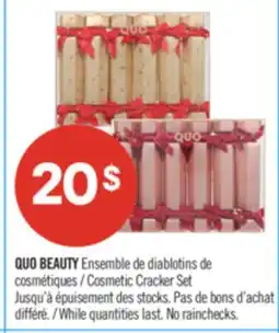 Pharmaprix QUO BEAUTY Cosmetic Cracker Set offer