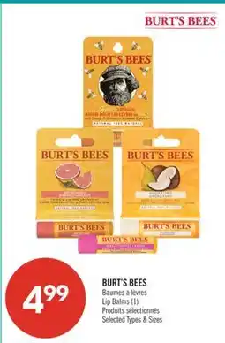 Pharmaprix BURT'S BEES Lip Balms offer