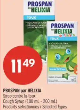 Pharmaprix PROSPAN par HELIXIA Cough Syrup offer