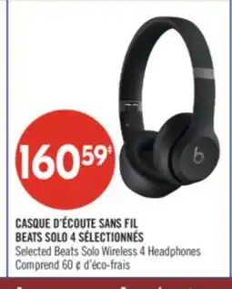 Pharmaprix Selected Beats Solo Wireless 4 Headphones offer