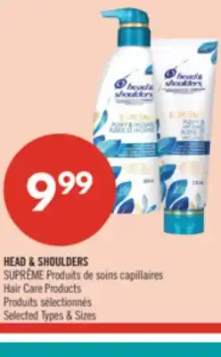 Pharmaprix HEAD & SHOULDERS Hair Care Products offer