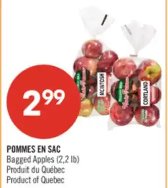 Pharmaprix Bagged Apples offer