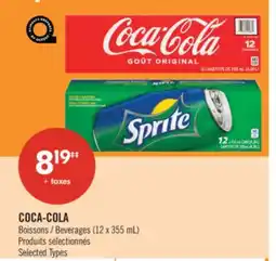 Pharmaprix COCA-COLA Beverages offer