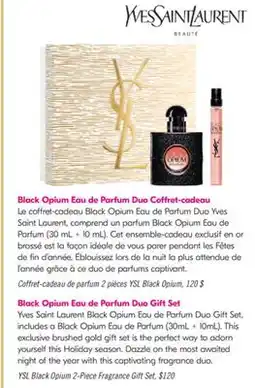 Pharmaprix YSL Black Opium 2-Piece Fragrance Gift Set offer