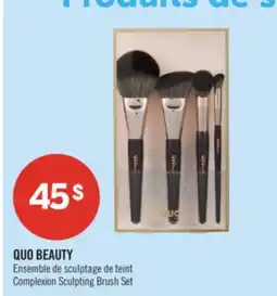 Pharmaprix QUO BEAUTY Complexion Sculpting Brush Set offer