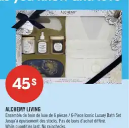 Pharmaprix ALCHEMY LIVING -Piece Iconic Luxury Bath Set offer