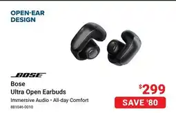 Visions Electronics Bose Ultra Open Earbuds offer