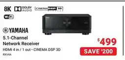 Visions Electronics Yamaha 5.1-Channel Network Receiver offer