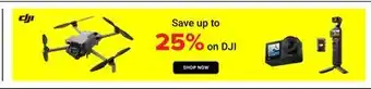 Visions Electronics Save up to 25% on DJI offer