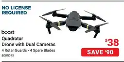 Visions Electronics Boost Quadrotor Drone Kit with Dual Cameras & Remote Controller offer