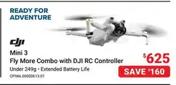 Visions Electronics DJI Mini 3 Fly More Combo with DJI RC Remote Controller offer