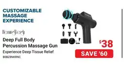 Visions Electronics Hemingweigh Deep Full Body Percussion Massage Gun offer