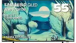 Visions Electronics Samsung 55 4 K Smart TV 55 NATIVE 120Hz PANEL offer