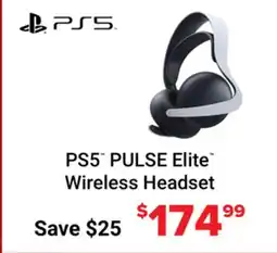 Visions Electronics PlayStation PULSE Elite Wireless Gaming Headset for PlayStation 5 offer