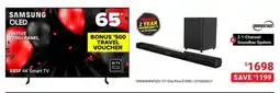 Visions Electronics 65 SAMSUNG OLED S85F 4K Smart TV offer