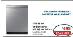 Visions Electronics Samsung 24 Dishwasher with Adjustable Rack offer