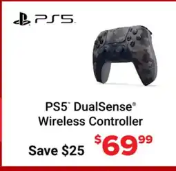 Visions Electronics PlayStation 5 DualSense Wireless Controller offer