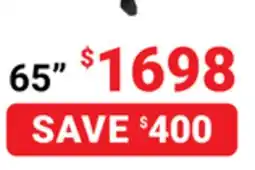 Visions Electronics Samsung 65 4K Smart TV offer