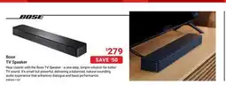 Visions Electronics Bose TV Speaker offer