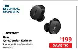 Visions Electronics Bose QuietComfort Earbuds offer