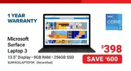 Visions Electronics Microsoft Surface Laptop 3 offer
