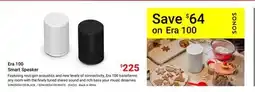 Visions Electronics Sonos Era 100 Smart Speaker offer