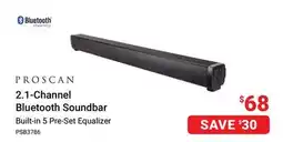 Visions Electronics Proscan 2.1-Channel Bluetooth Soundbar offer