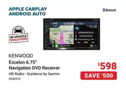 Visions Electronics Kenwood Excelon 6.75 Navigation DVD Receiver offer