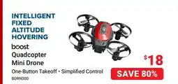 Visions Electronics Boost Quadcopter Mini Drone offer