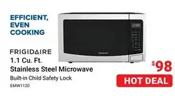 Visions Electronics FRIGIDAIRE 1.1 Cu. Ft. Stainless Steel Microwave offer