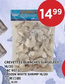 Kim Phat O&C FROZEN WHITE SHRIMP 16/20 offer