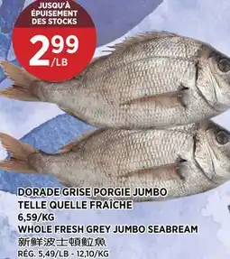 Kim Phat WHOLE FRESH GREY JUMBO SEABREAM offer