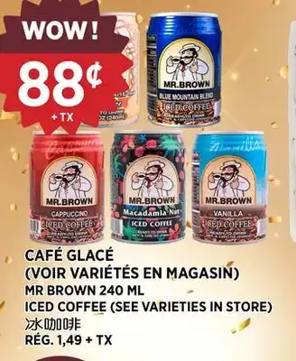 Kim Phat MR BROWN ICED COFFEE SEE VARIETIES IN STORE offer