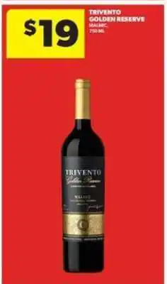 Real Canadian Liquorstore Trivento Golden Reserve offer