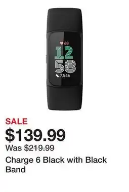 TSC Stores Charge 6 Black with Black Band offer