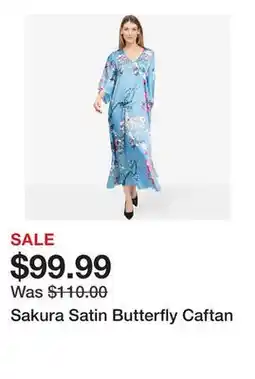 TSC Stores Sakura Satin Butterfly Caftan offer