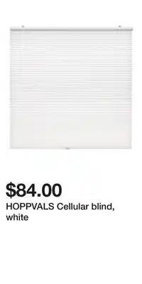 IKEA HOPPVALS Cellular blind, white offer