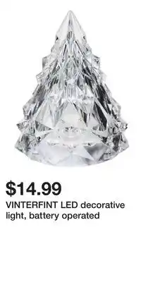 IKEA VINTERFINT LED decorative light, battery operated offer