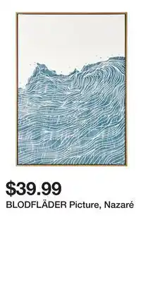 IKEA BLODFLÄDER Picture, Nazaré offer