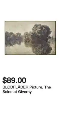 IKEA BLODFLÄDER Picture, The Seine at Giverny offer