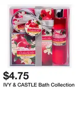 Dollarama IVY & CASTLE Bath Collection offer