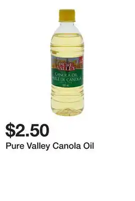 Dollarama Pure Valley Canola Oil offer