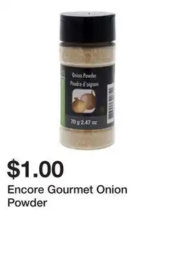 Dollarama Encore Gourmet Onion Powder offer