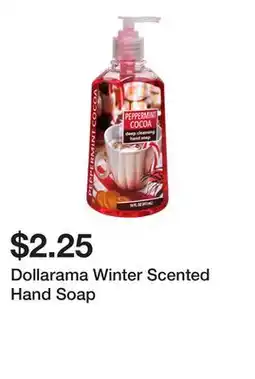Dollarama Dollarama Winter Scented Hand Soap offer