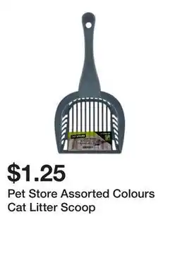 Dollarama Pet Store Assorted Colours Cat Litter Scoop offer