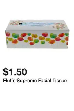 Dollarama Fluffs Supreme Facial Tissue offer