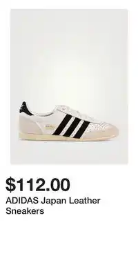 Holt Renfrew ADIDAS Japan Leather Sneakers offer