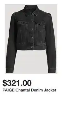 Holt Renfrew PAIGE Chantal Denim Jacket offer