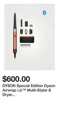 Holt Renfrew DYSON Special Edition Dyson Airwrap i.d. Multi-Styler & Dryer Straight + Wavy - Amber Silk offer